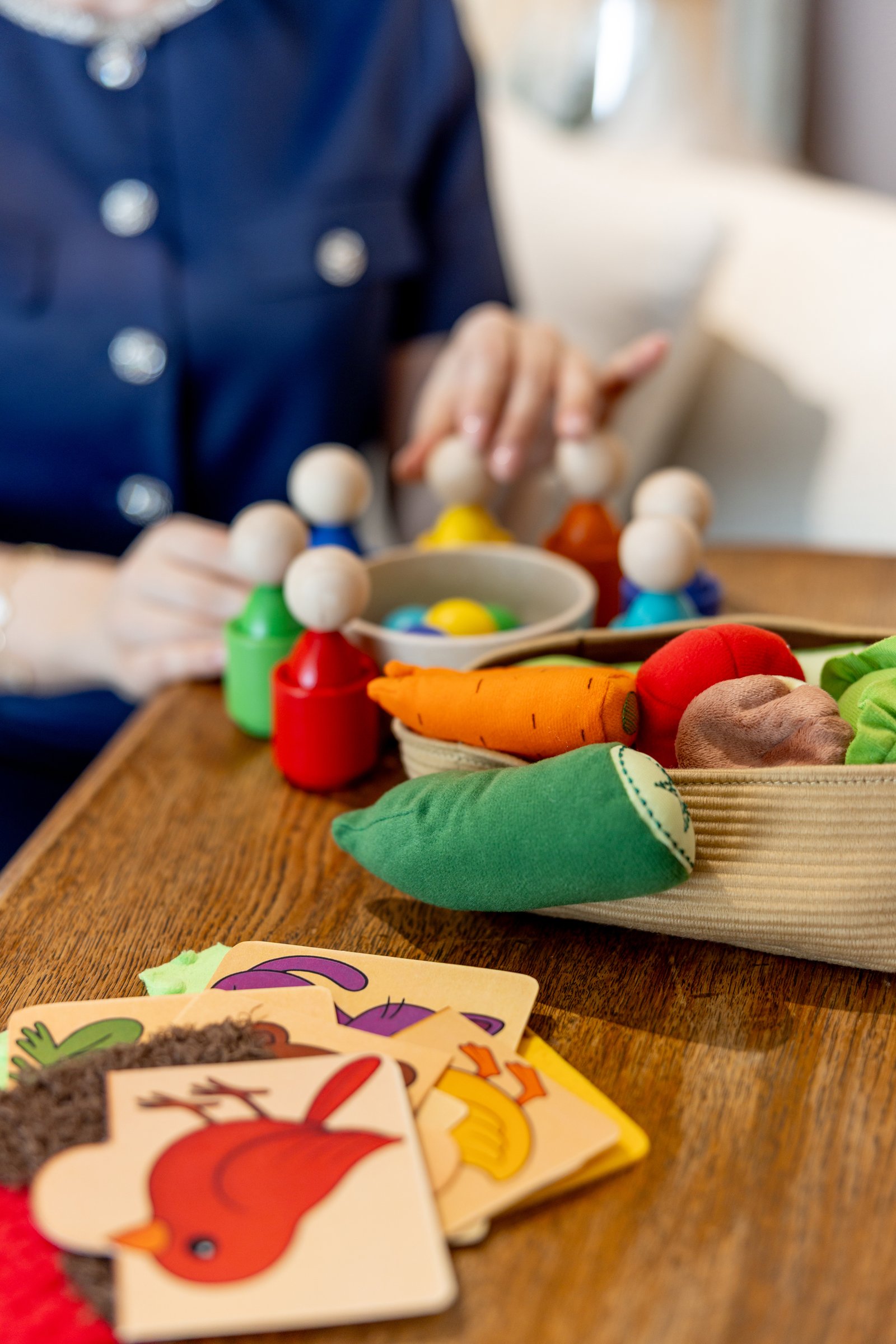 Smiling child enjoying an online English lesson with a native English teacher